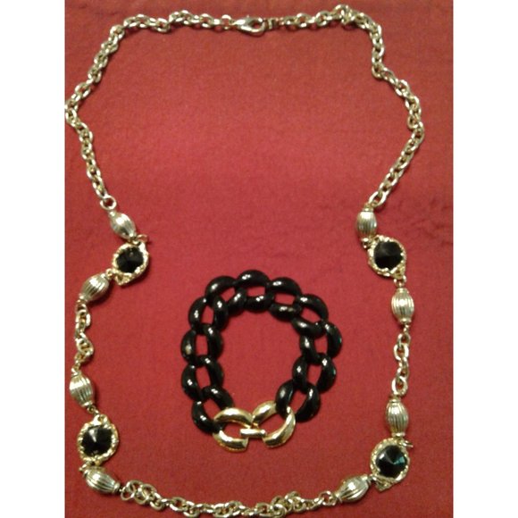 Jewelry Womens Costume Jewelry Two Piece Necklace And Bracelet Poshmark